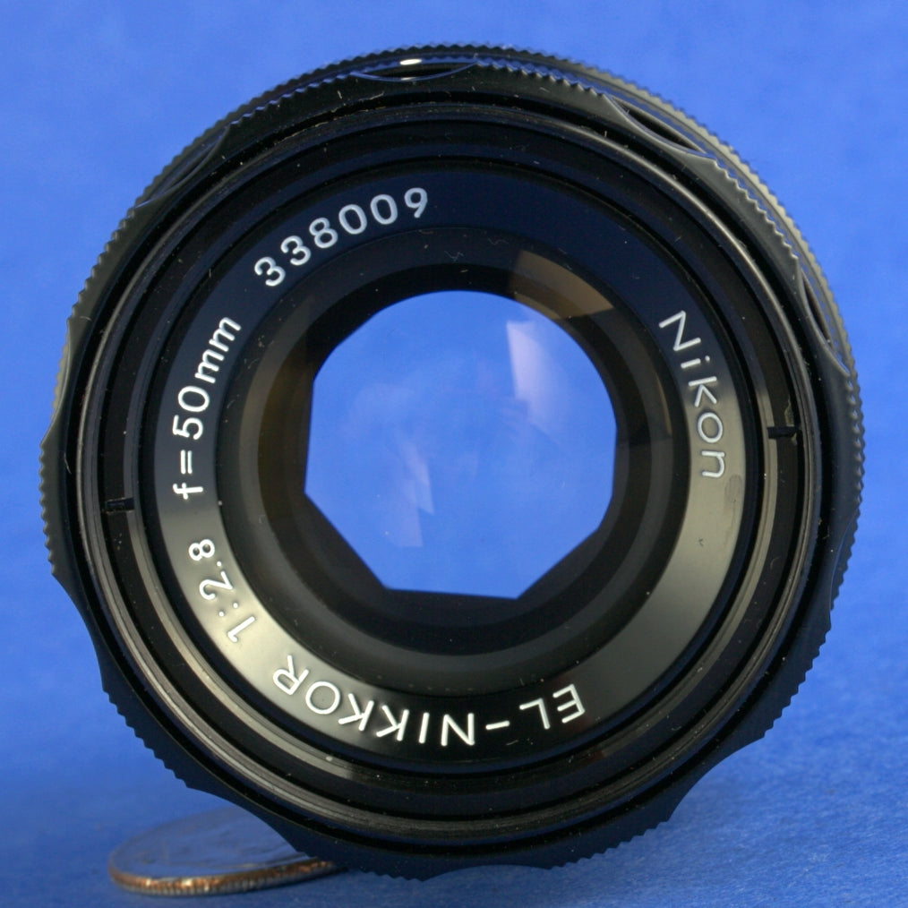 Nikon El-Nikkor 50mm 2.8 Lens Near Mint Condition