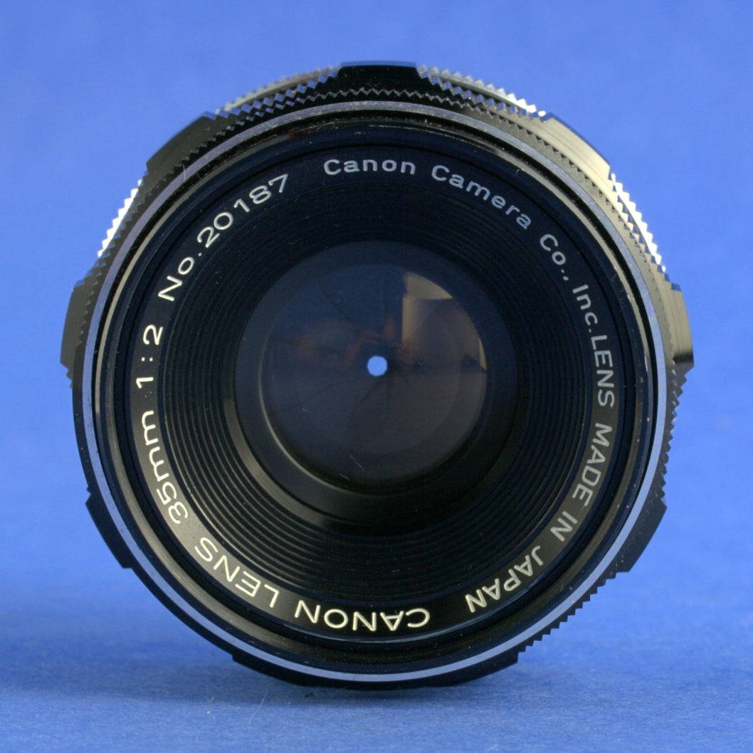 Canon 35mm F2 LTM Rangefinder Lens