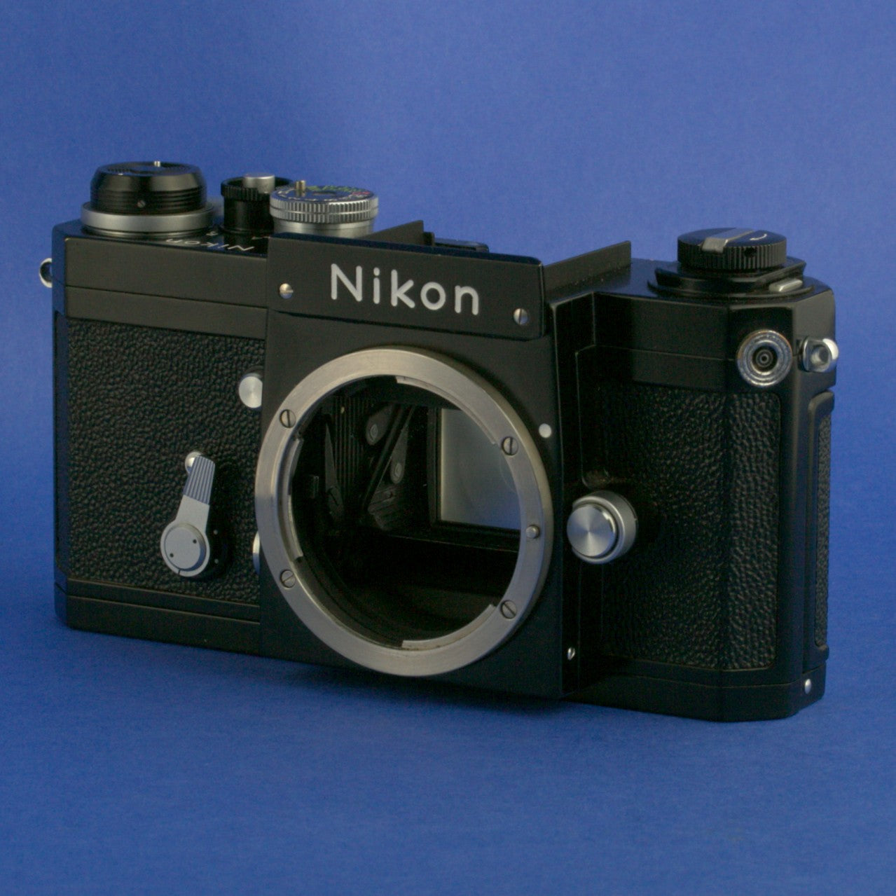 Black Nikon F Film Camera Body Only