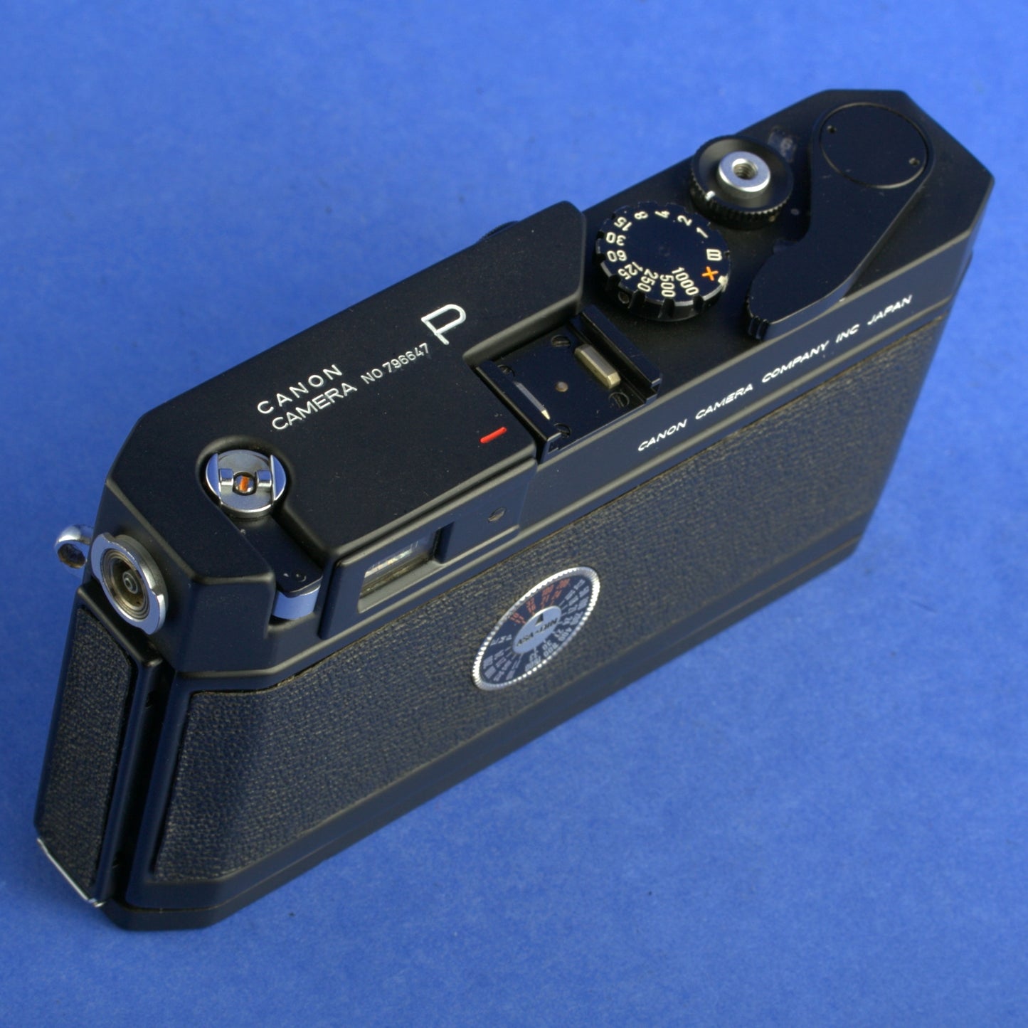 Canon P Rangefinder Camera Body Black Repaint 06/2025 CLA Near Mint Condition