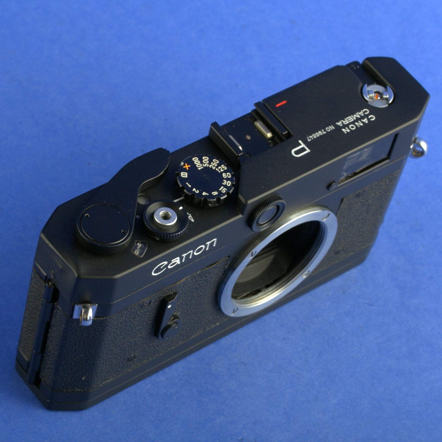 Canon P Rangefinder Camera Body Black Repaint 06/2025 CLA Near Mint Condition