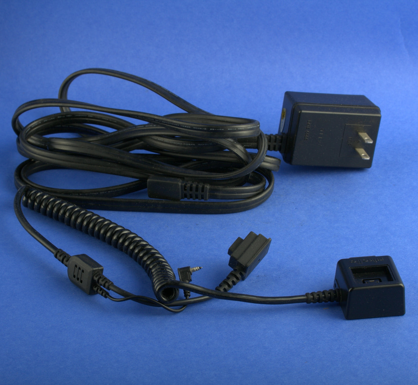 Minolta Auto 320X Flash with Remote Sensor Adapter and AC Adapter
