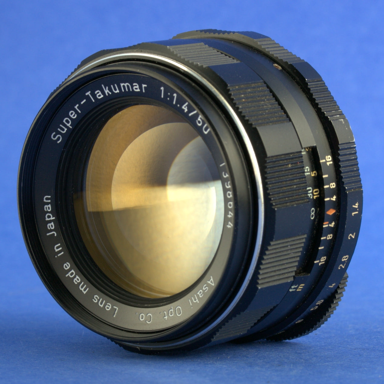 Pentax Super-Takumar 50mm 1.4 M42 Lens 8 Elements