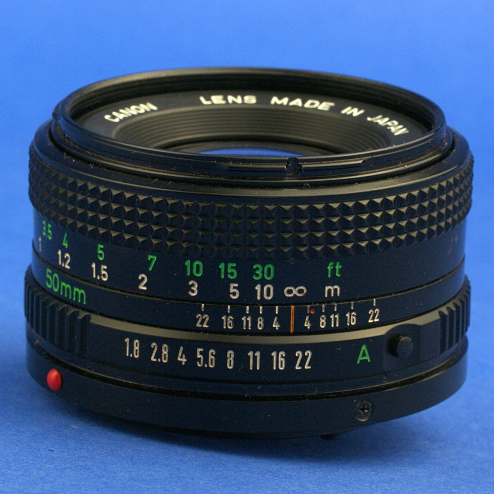Canon FD 50mm 1.8 Lens