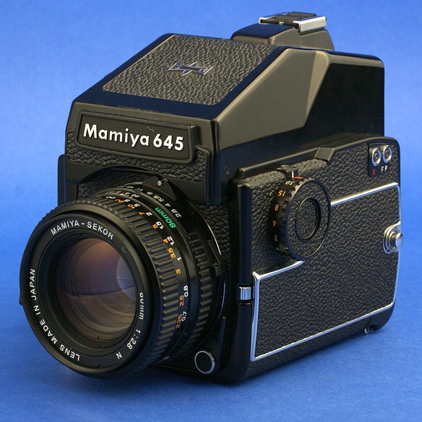 Mamiya M645 1000s Medium Format Camera Kit AE Finder 80mm Lens