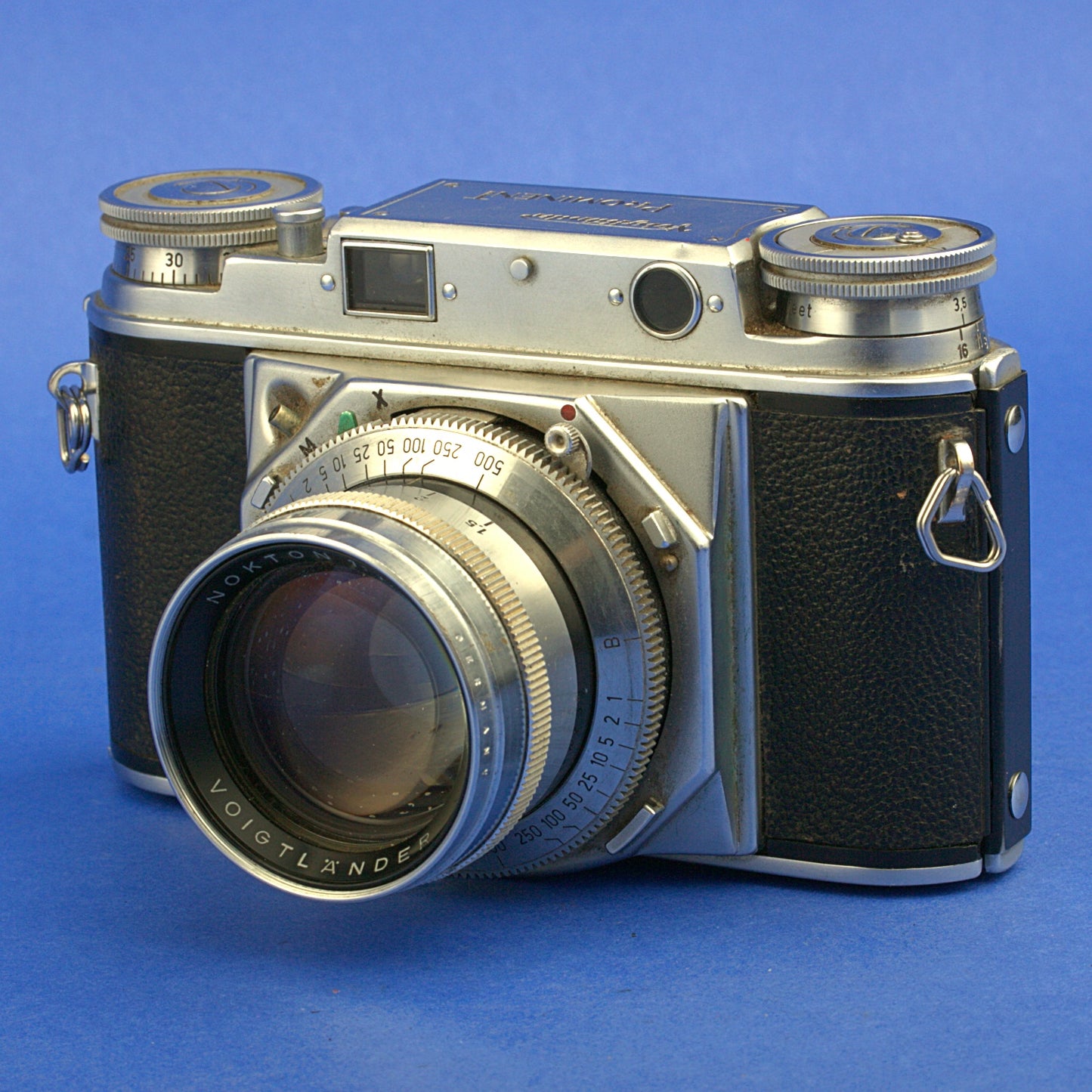 Voigtlander Prominent Camera with Nokton 50mm 1.5 Lens