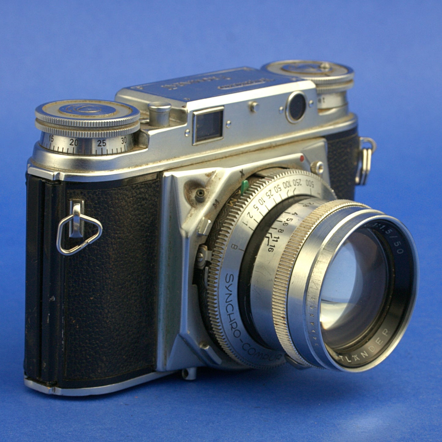 Voigtlander Prominent Camera with Nokton 50mm 1.5 Lens