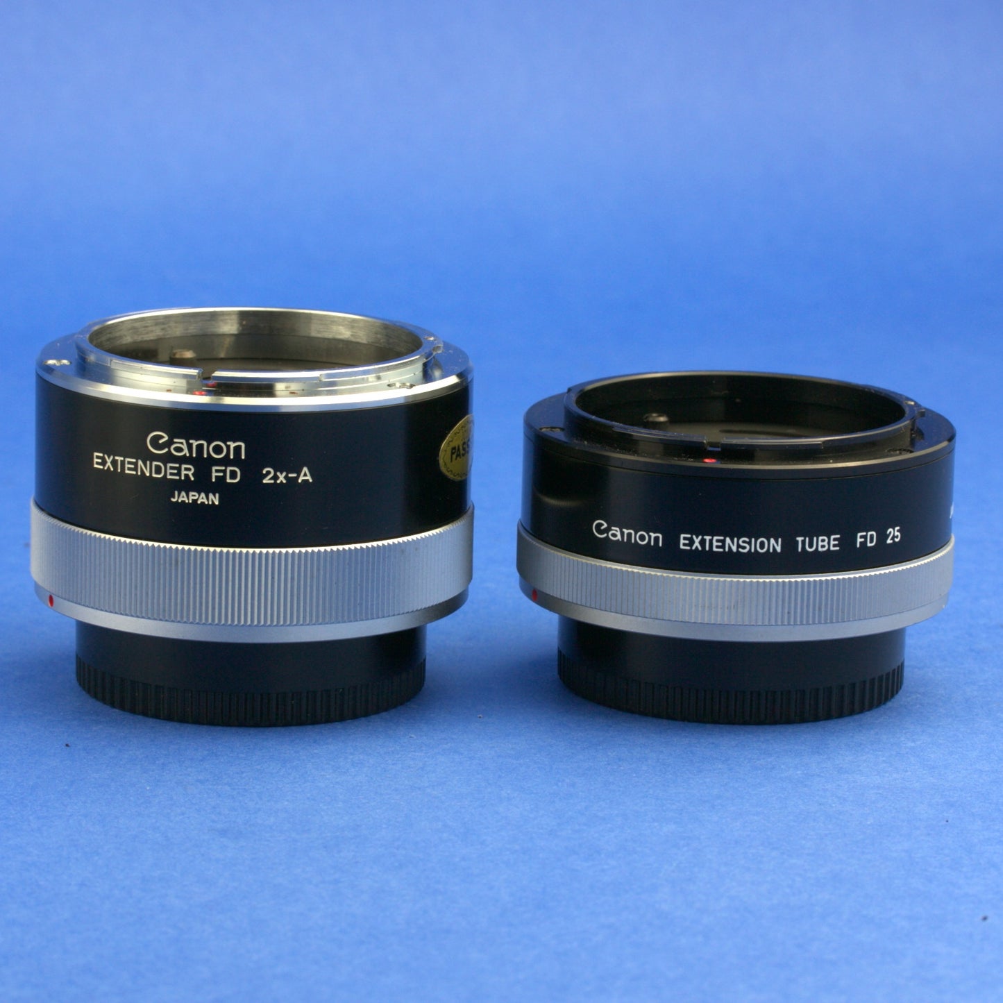 Canon FD Tube 25 and 2x-A Extender with Caps