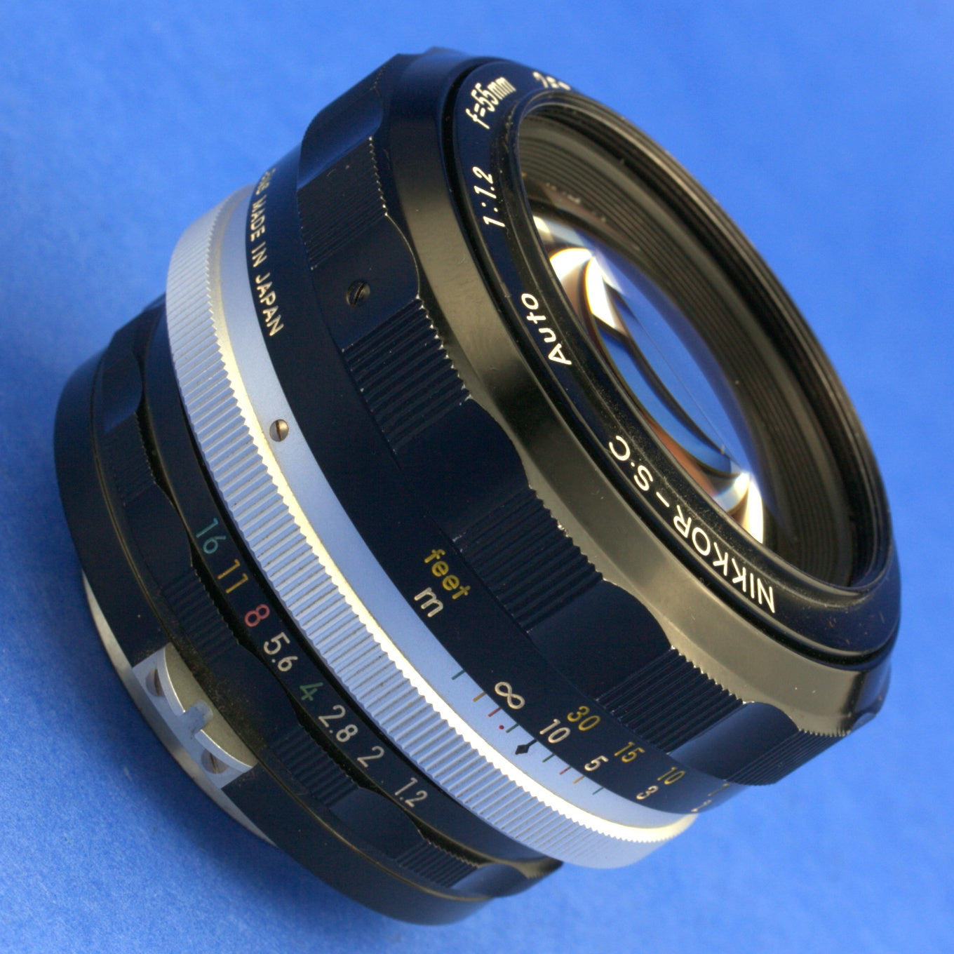 Nikon Nikkor-S.C 55mm 1.2 Non-Ai Lens plus Guitar