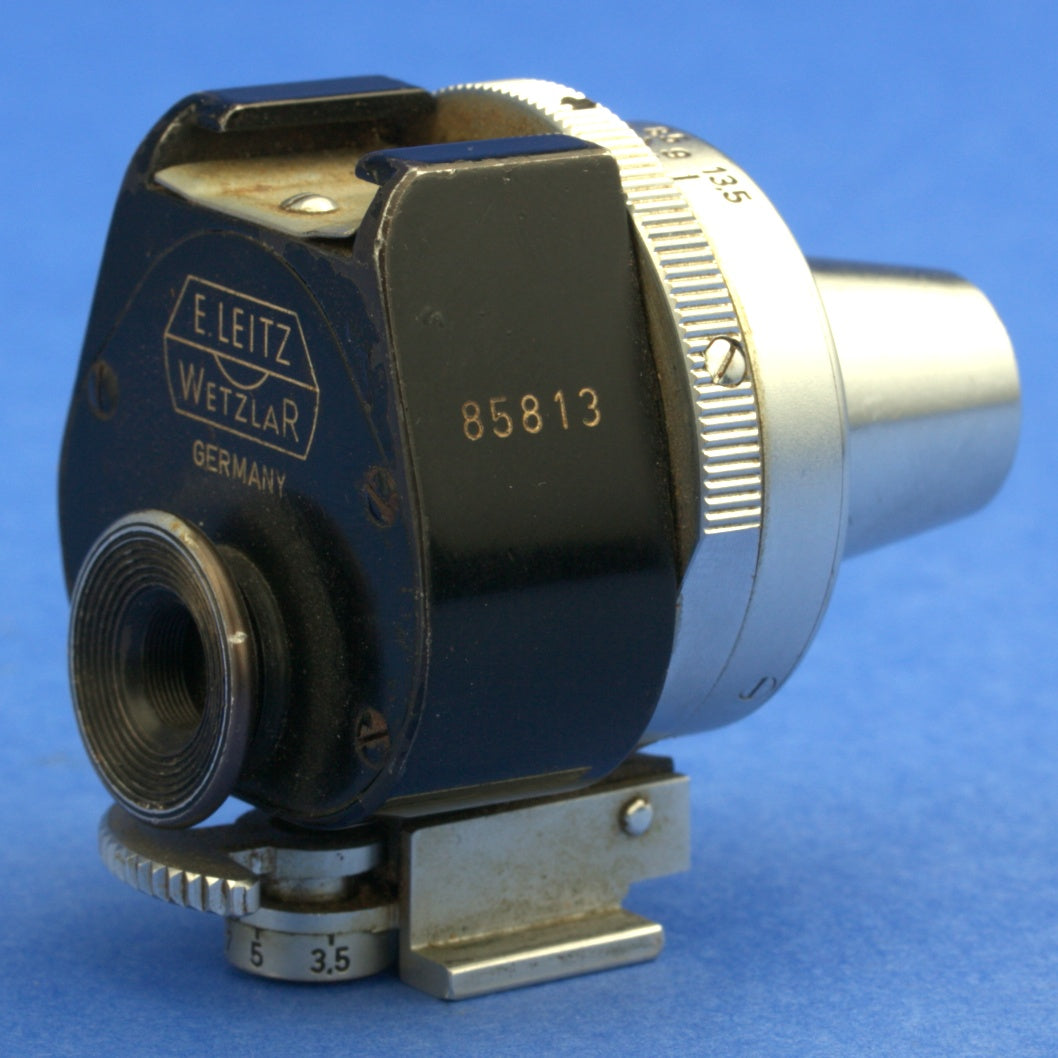 Leica VIOOH Leitz Wetzlar Universal Viewfinder for 35-135mm Straight Sides