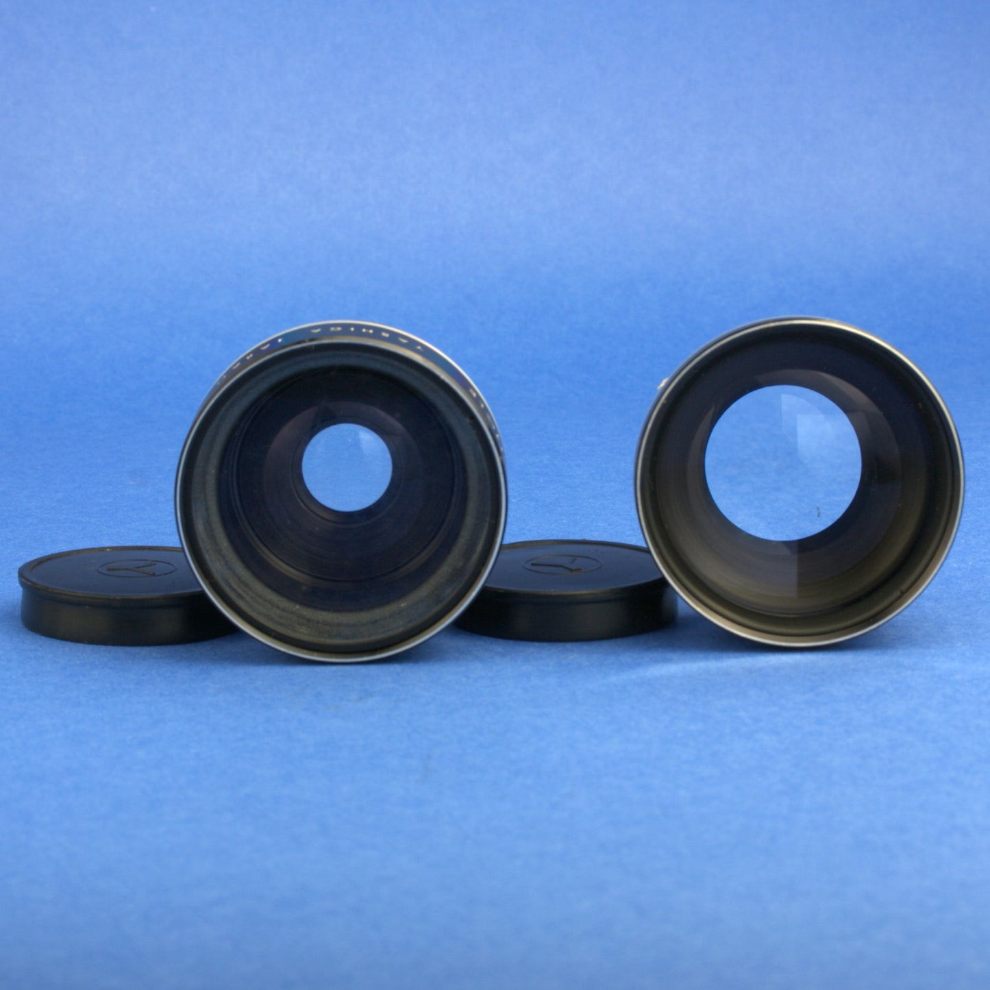 Yashica Yashinon Aux Wide Angle Telephoto and Viewers for Mat-124G
