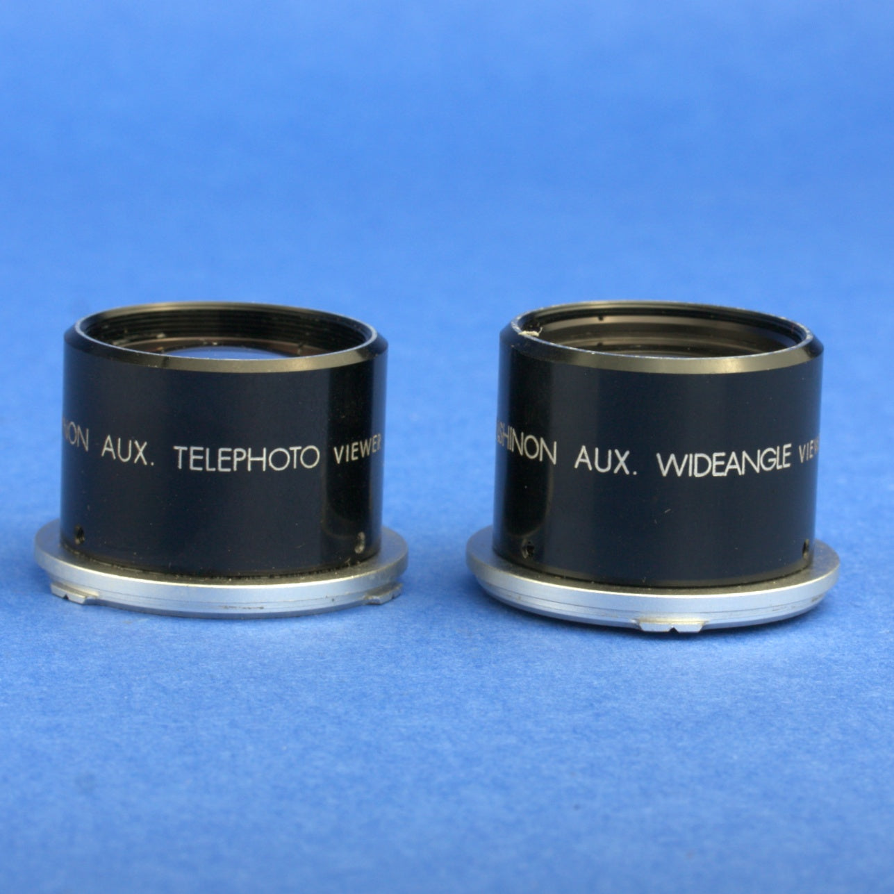 Yashica Yashinon Aux Wide Angle Telephoto and Viewers for Mat-124G
