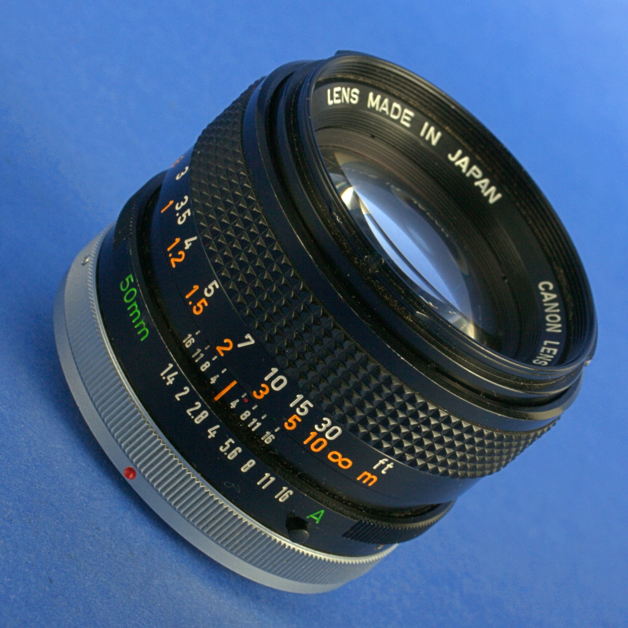 Canon FD 50mm 1.4 S.S.C. Lens Works Only Wide Open