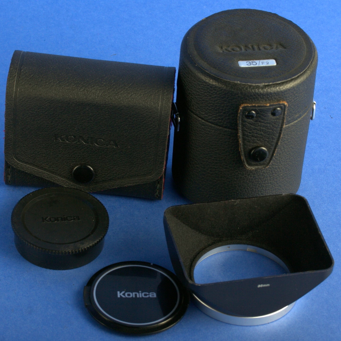 Konica Hexanon AR 35mm F2 Lens Late Version