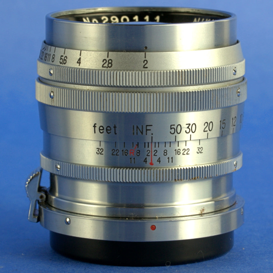 Nikon Nikkor-P 85mm F2 Lens S Mount Beautiful Condition