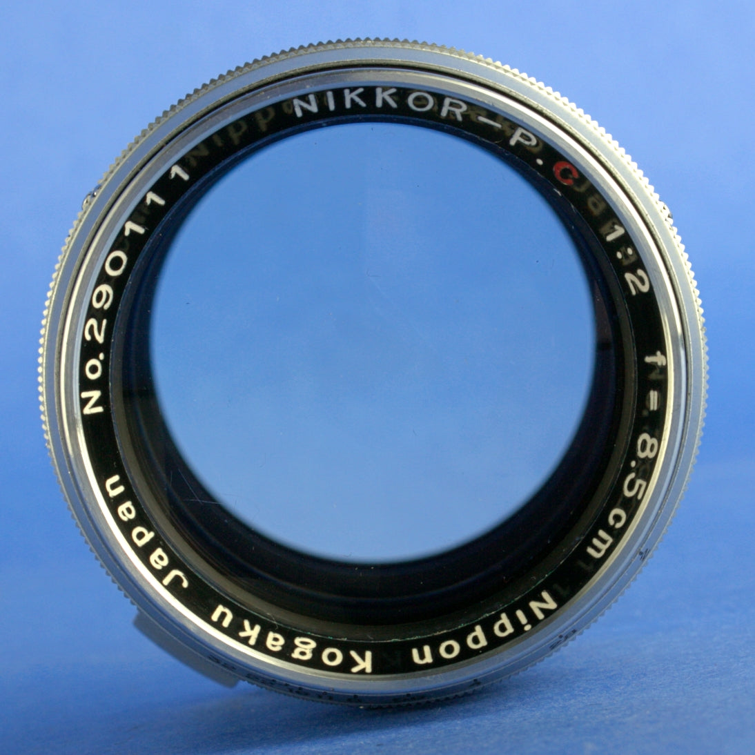 Nikon Nikkor-P 85mm F2 Lens S Mount Beautiful Condition