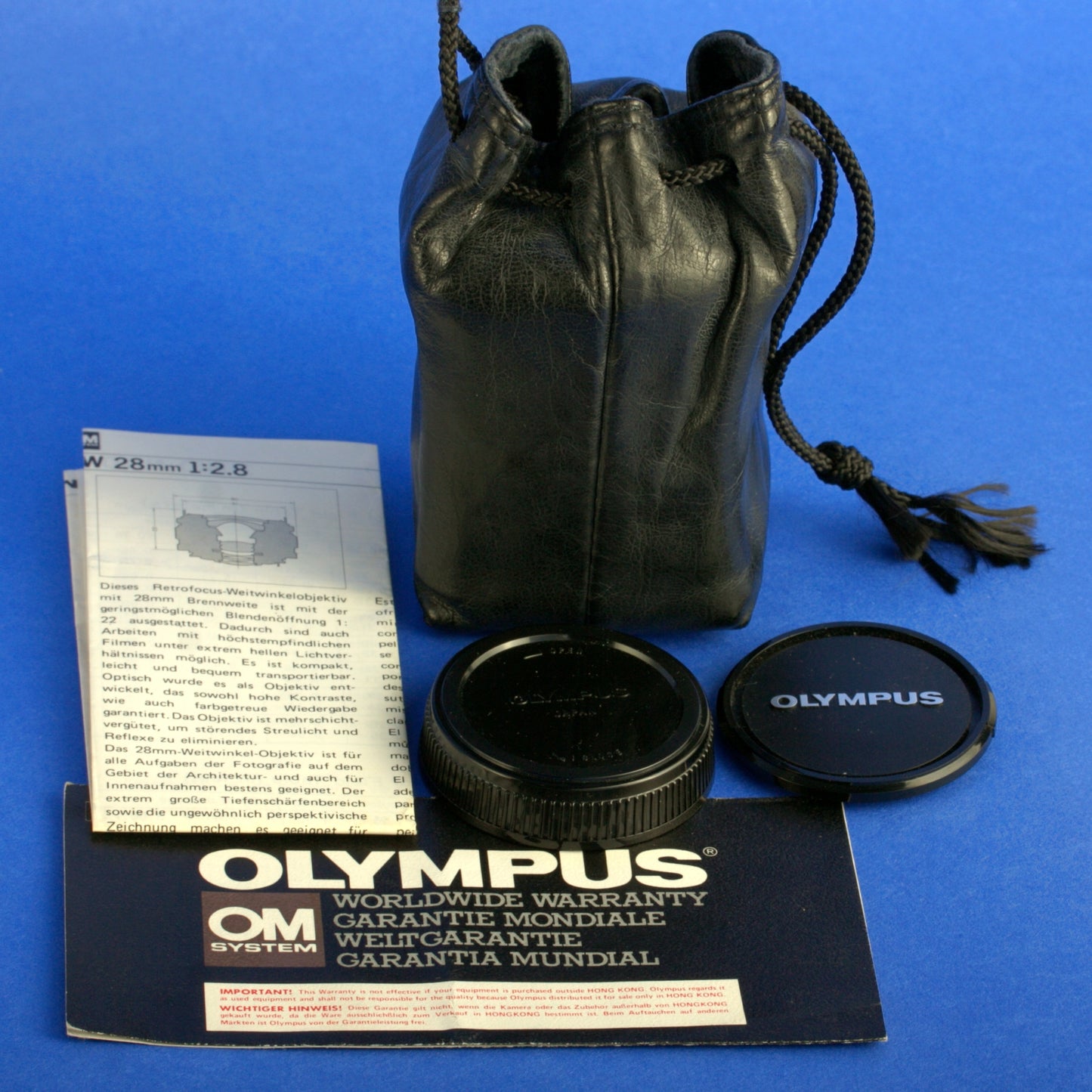 Olympus OM 28mm 2.8 Zuiko Lens