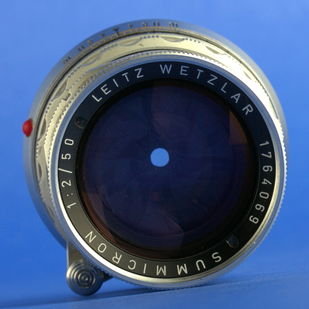 Leica Summicron 50mm Rigid Lens M Mount Beautiful Condition 2024 CLA