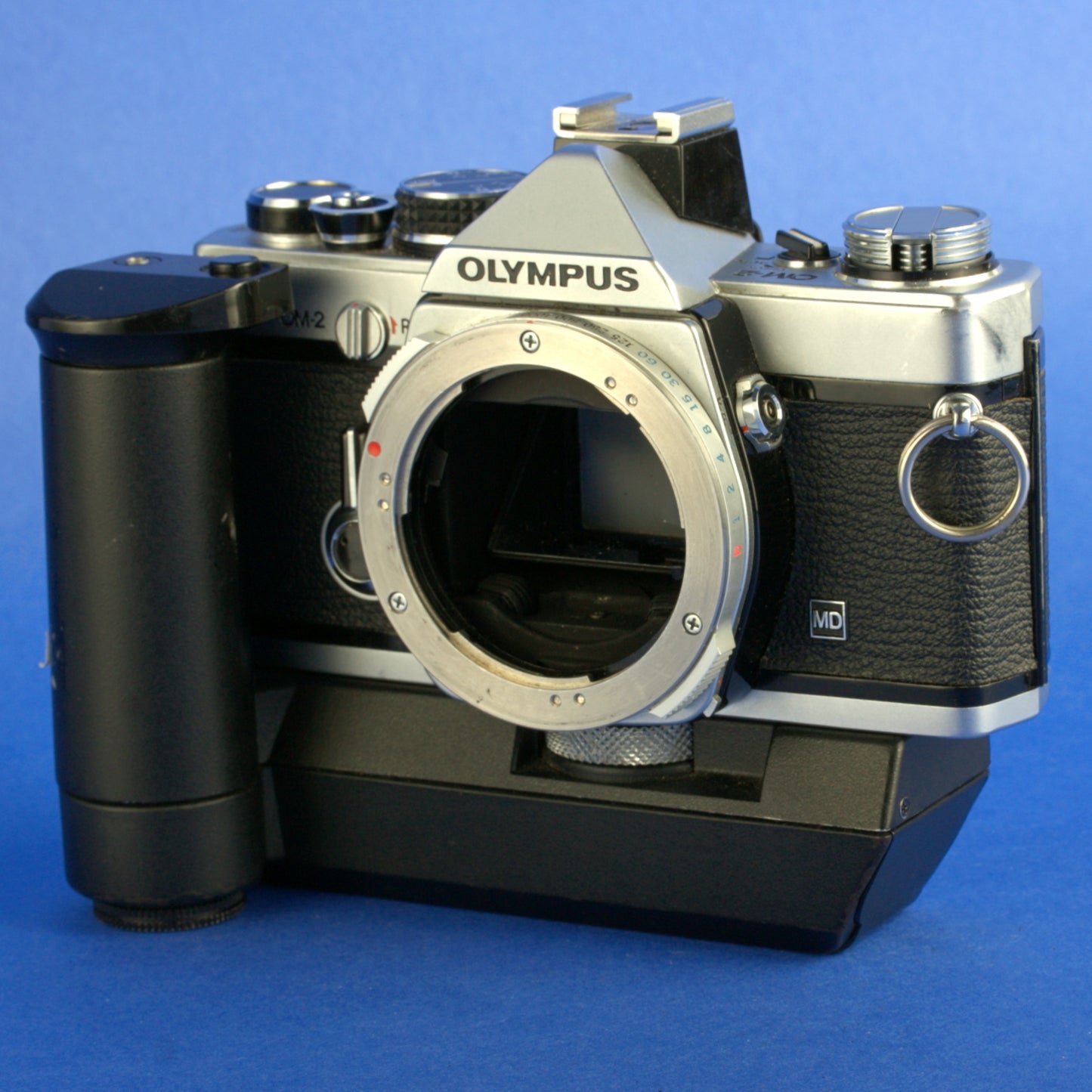 Olympus OM-2 Film Camera Body with OM Winder 1