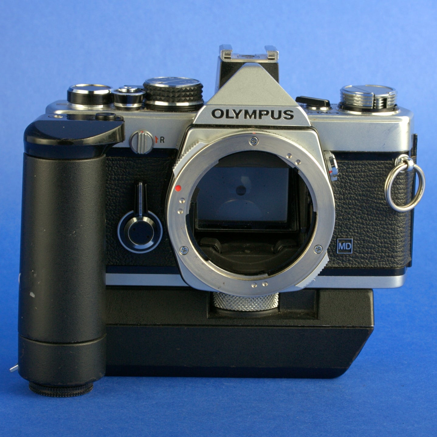 Olympus OM-2 Film Camera Body with OM Winder 1