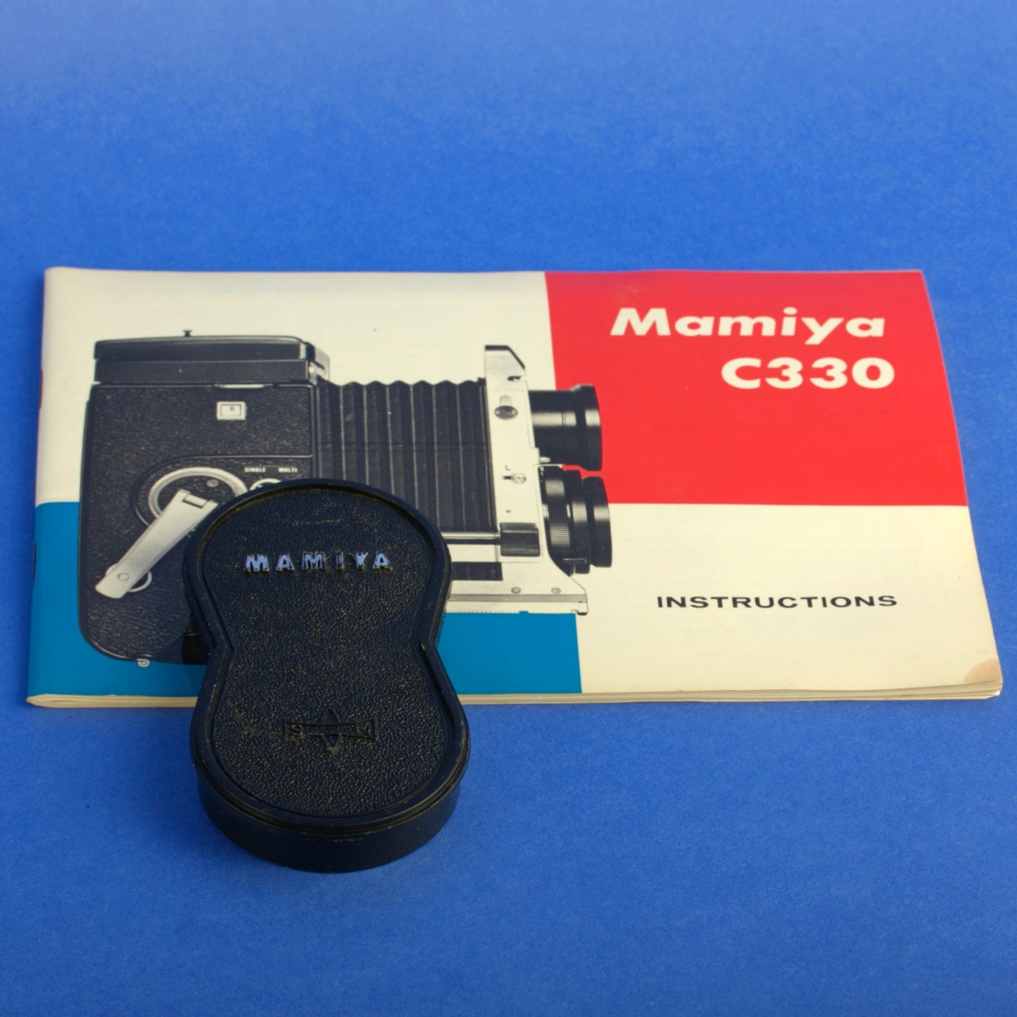Mamiya C330 Medium Format Camera with 80mm 2.8 Blue Dot Lens
