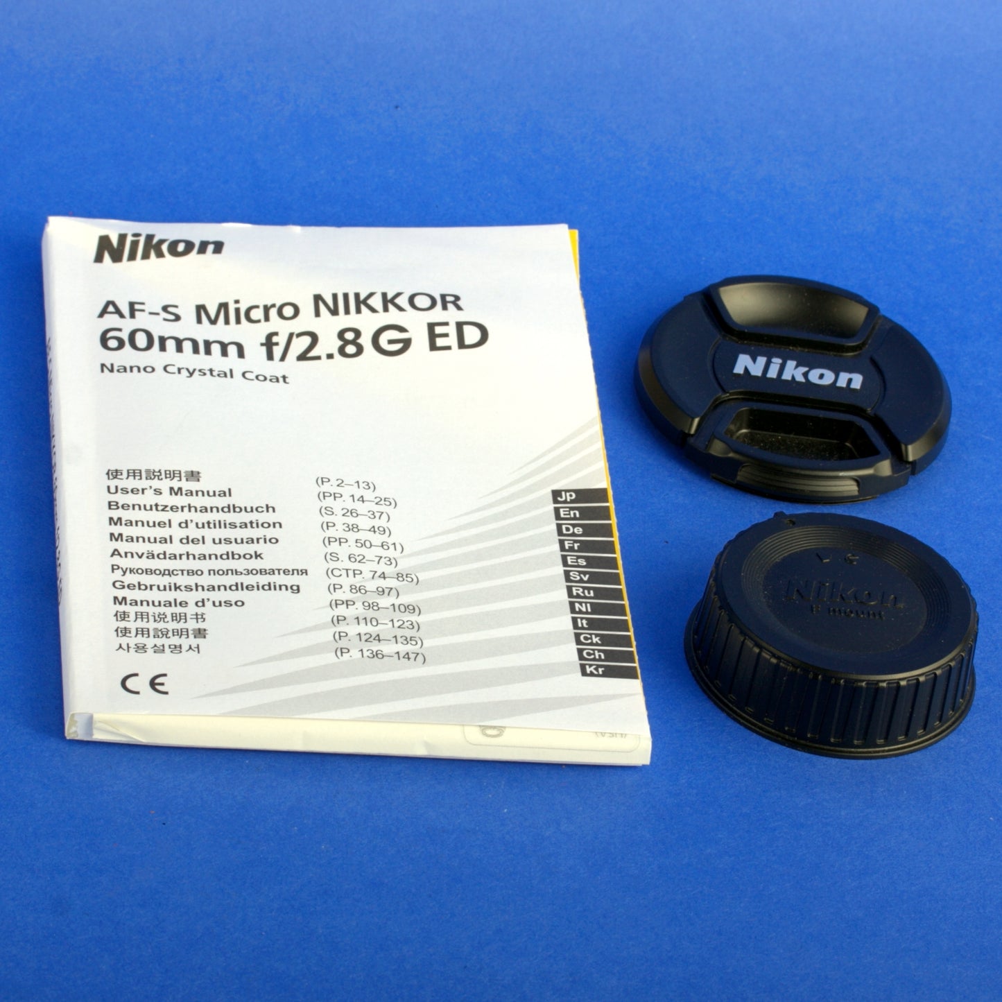 Nikon AF-S Nikkor 60mm 2.8 G Lens US Model