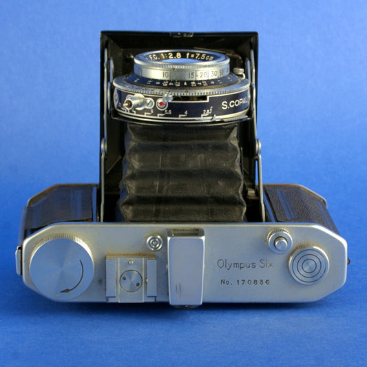 Olympus Chrome Six II Medium Format Camera with 75mm 2.8 FC Lens