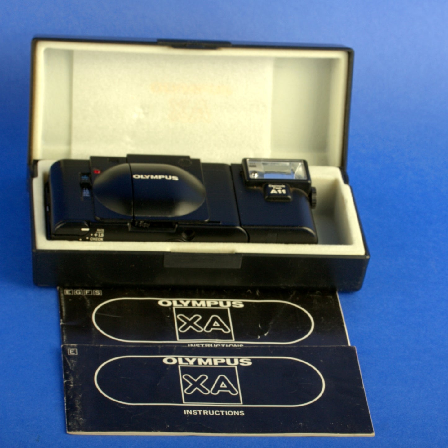 Olympus XA Film Camera with A11 Flash