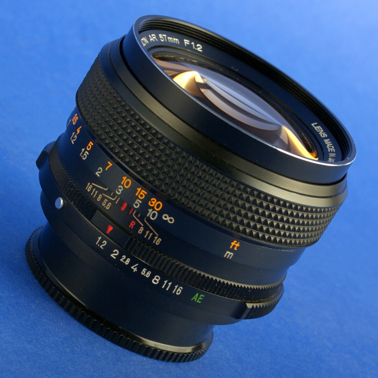 Konica Hexanon AR 57mm 1.2 Lens Late Version Near Mint Condition