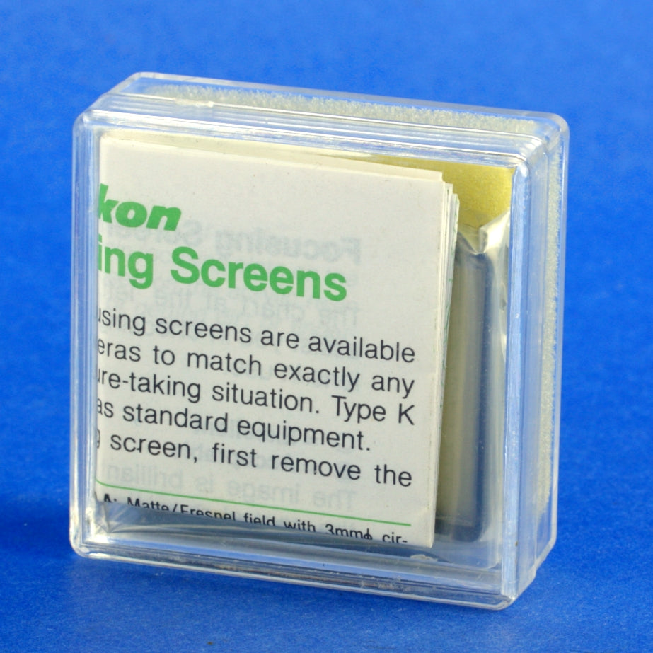 Nikon F3 Focusing Screen K Mint Condition