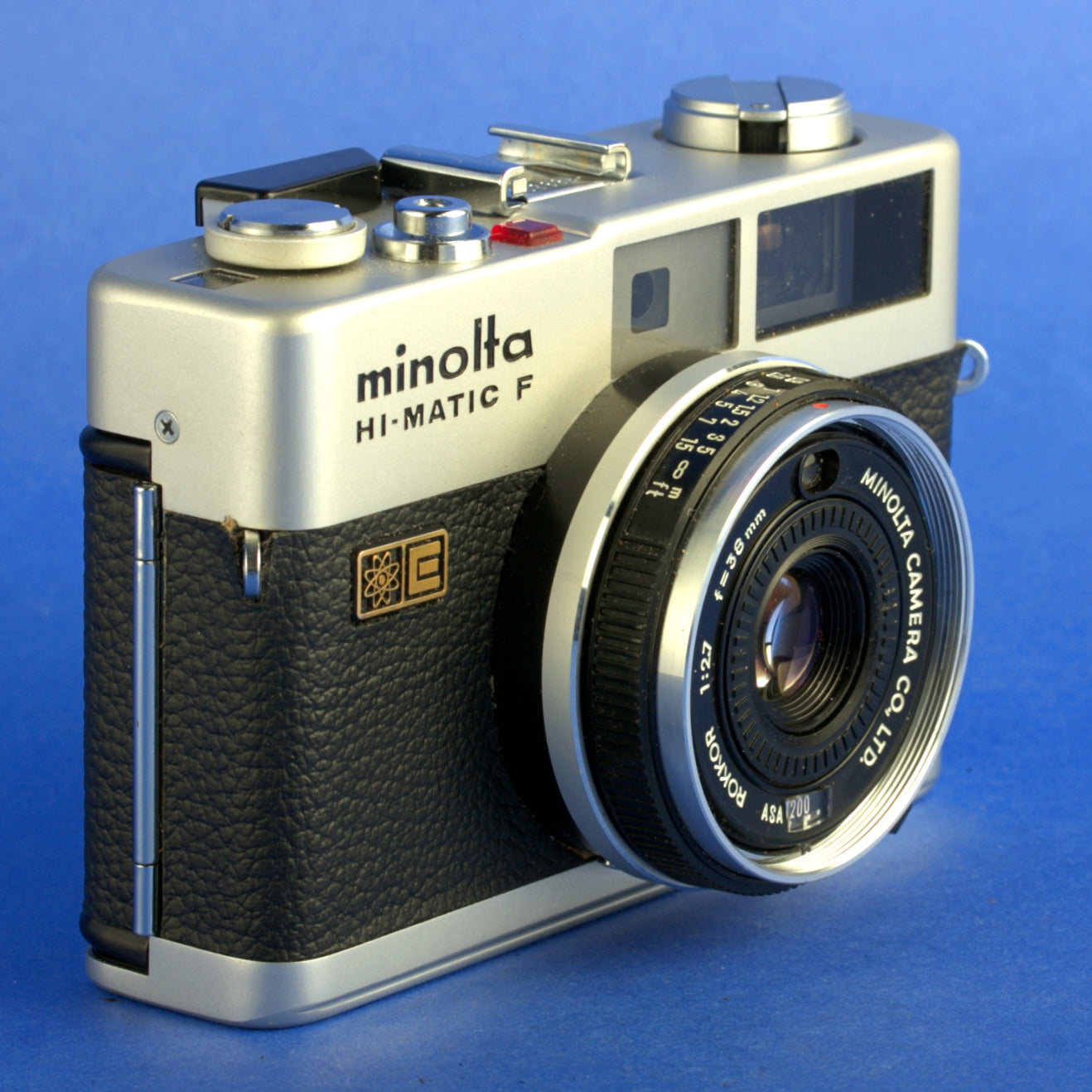 Minolta Hi-Matic F Film Camera Beautiful Condition