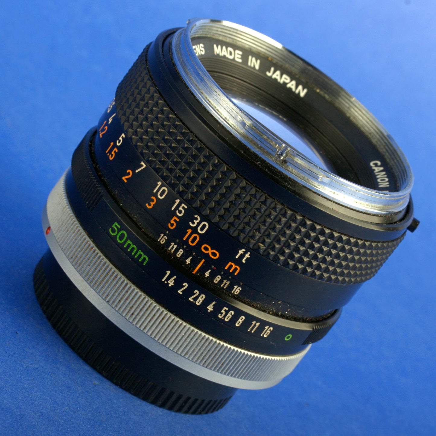 Canon FD 50mm 1.4 Chrome Nose Lens