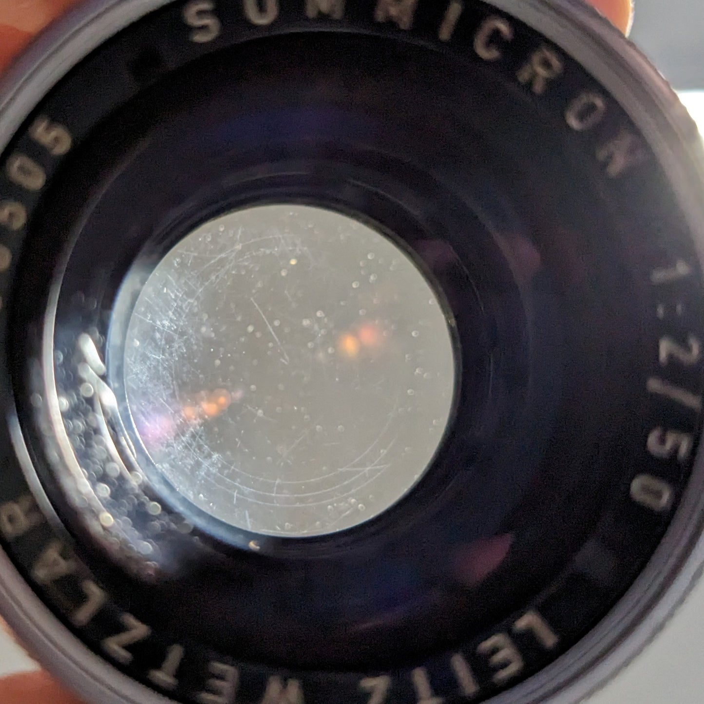 Leica Summicron 50mm F2 Rigid Lens M Mount