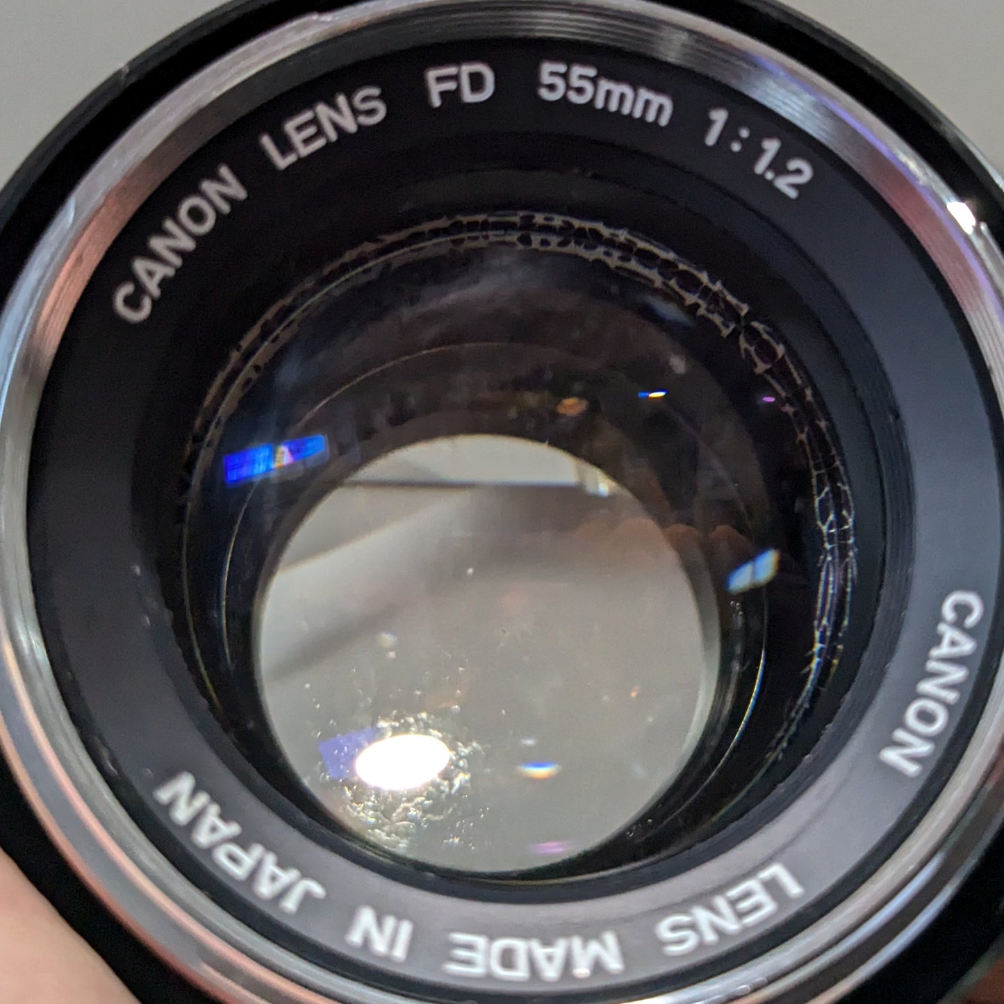 Canon FD 55mm 1.2 Lens Not Working
