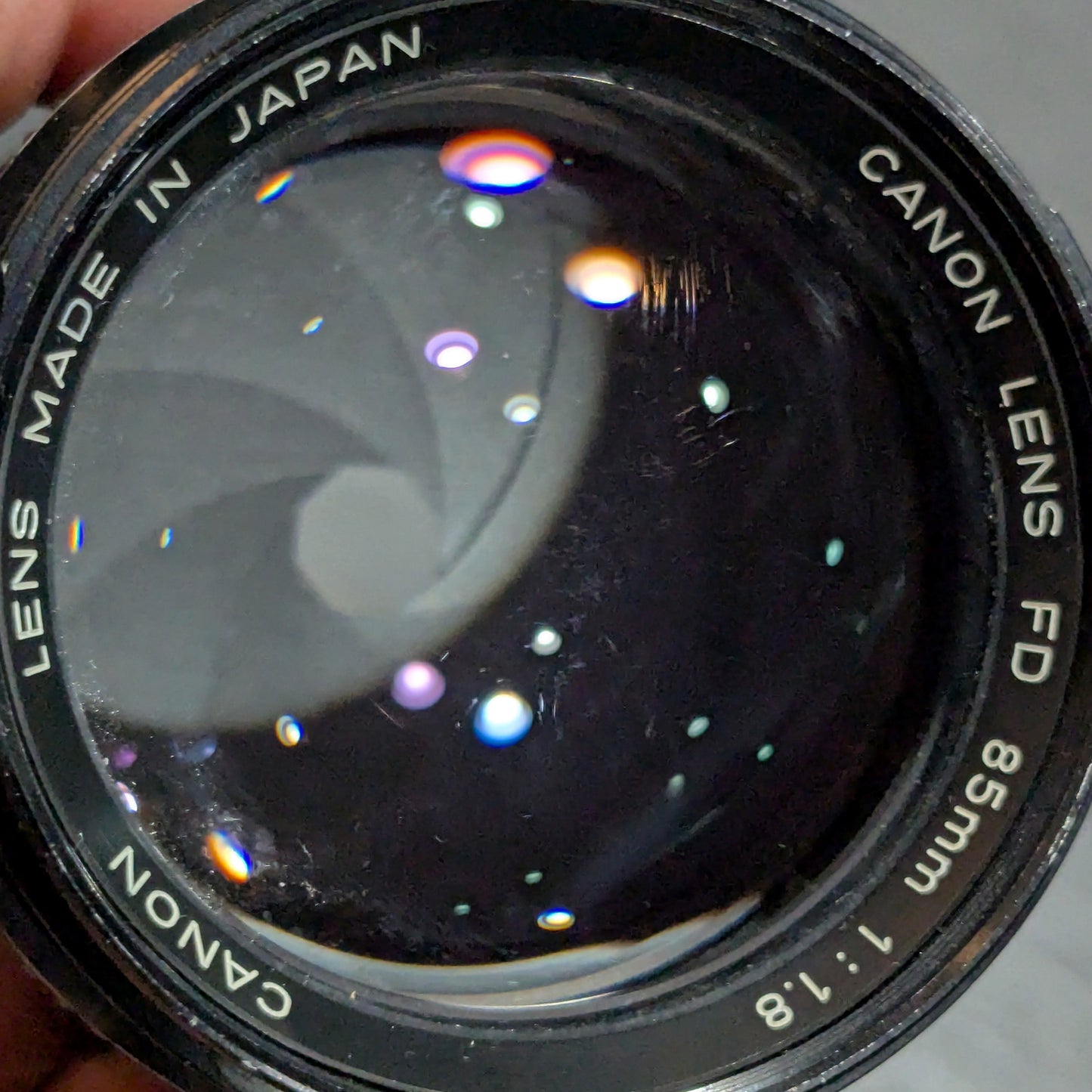 Canon FD 85mm 1.8 Lens