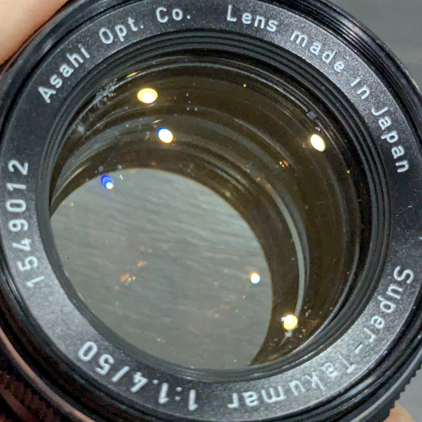 Pentax Super-Takumar 50mm 1.4 M42 Lens 8 Elements