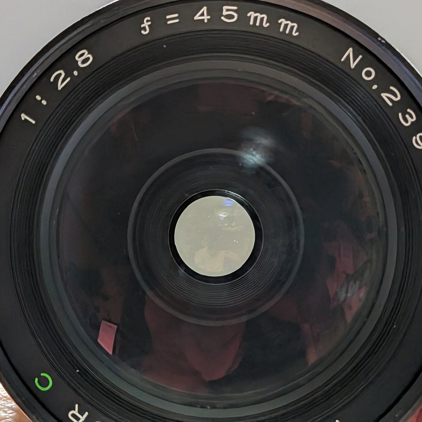 Mamiya 645 45mm 2.8 C Lens Not Working