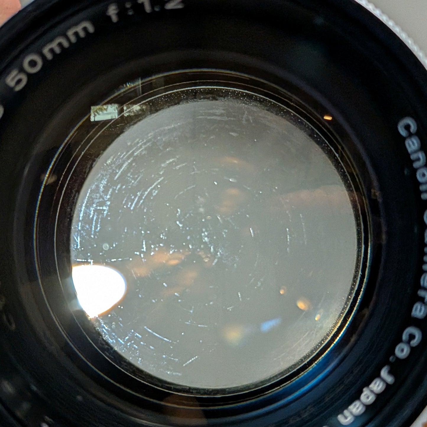 Canon 50mm 1.2 LTM Rangefinder Lens
