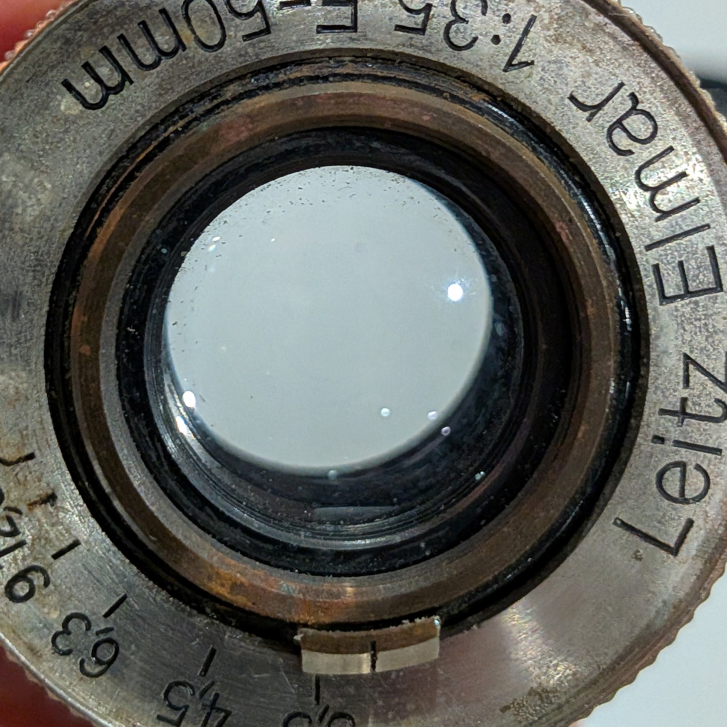 Leica I Mod. C Standard Film Camera with Nickel 11 o’clock Elmar 50mm 3.5 Lens