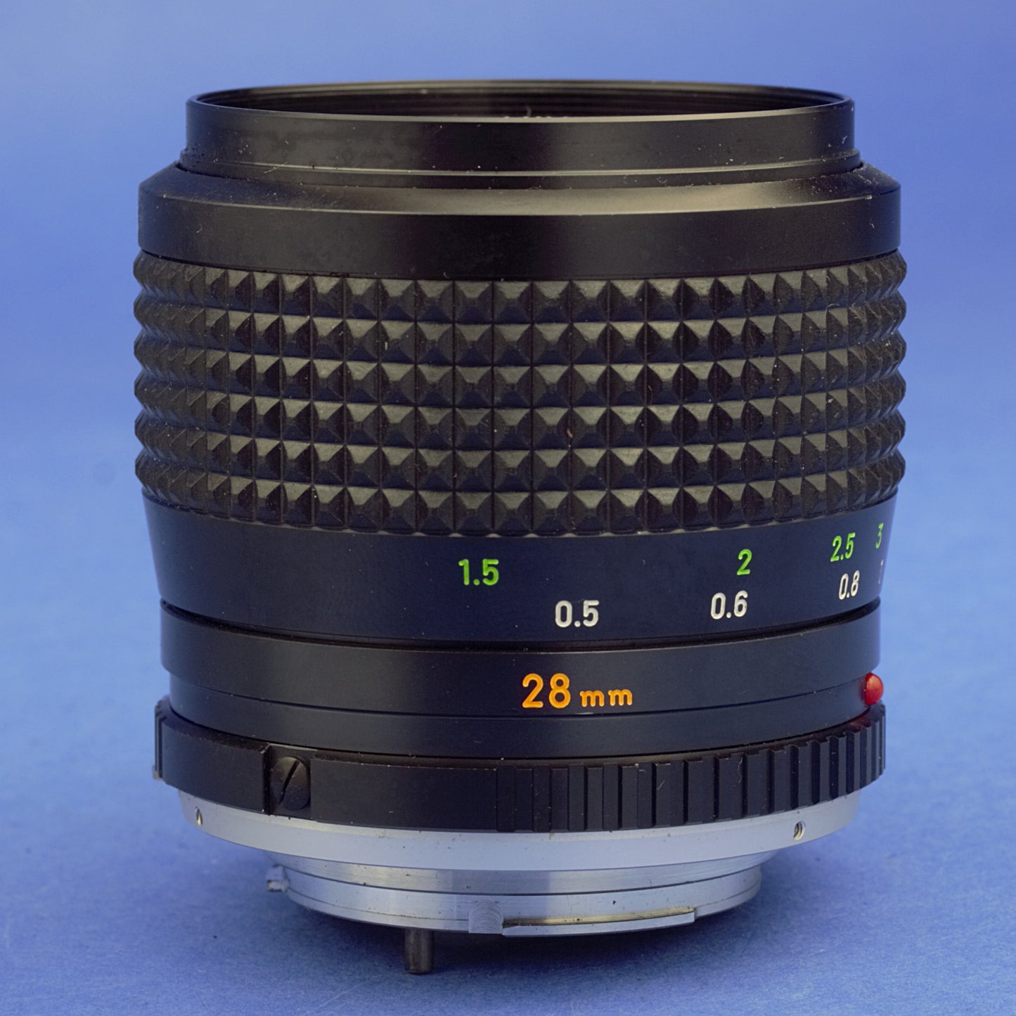 Minolta MC W.Rokkor-X SI 28mm 2.5 Thoriated Lens Beautiful Condition