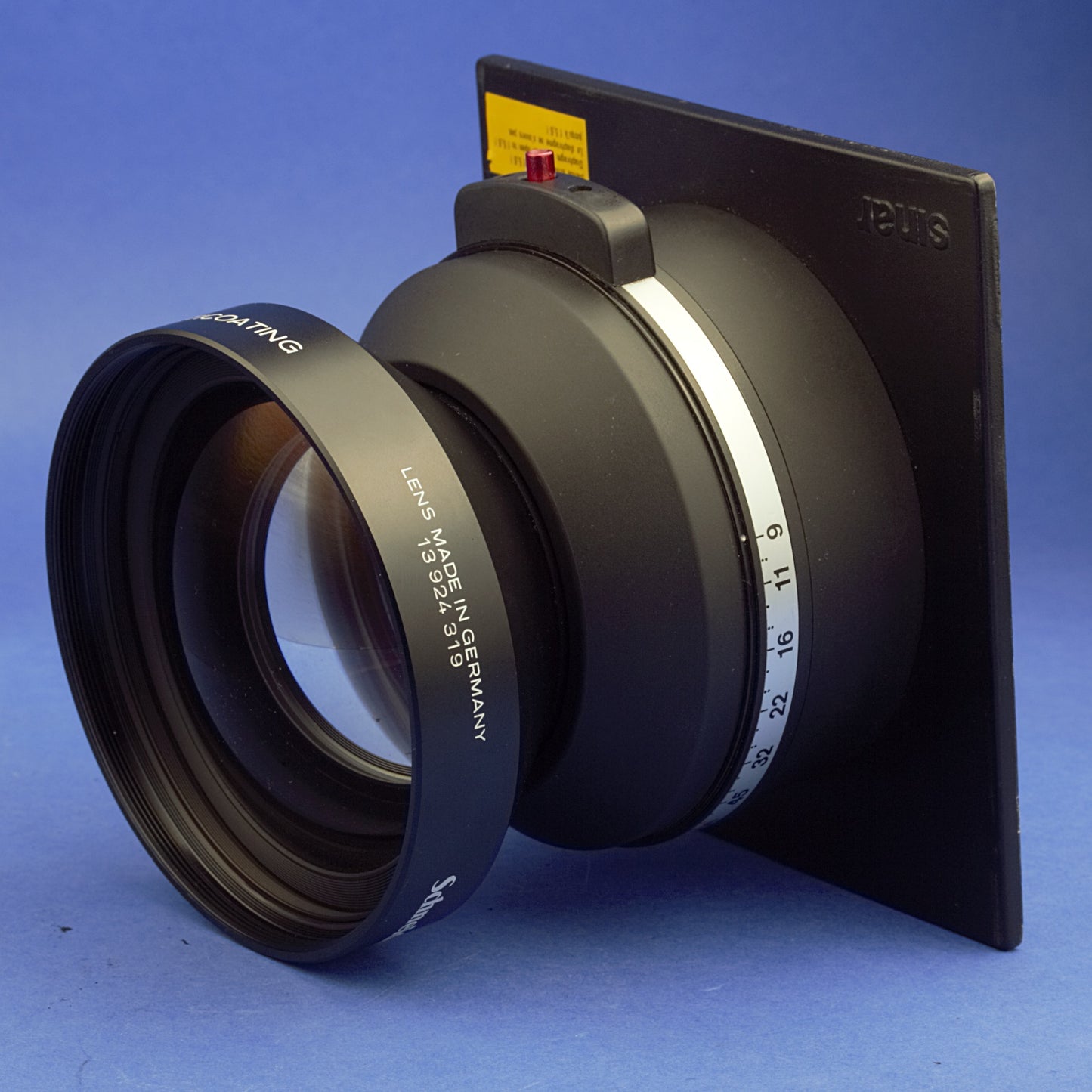 Schneider Symmar-S 480mm 9.4 Multicoated Sinar DBM Mount Large Format Near Mint