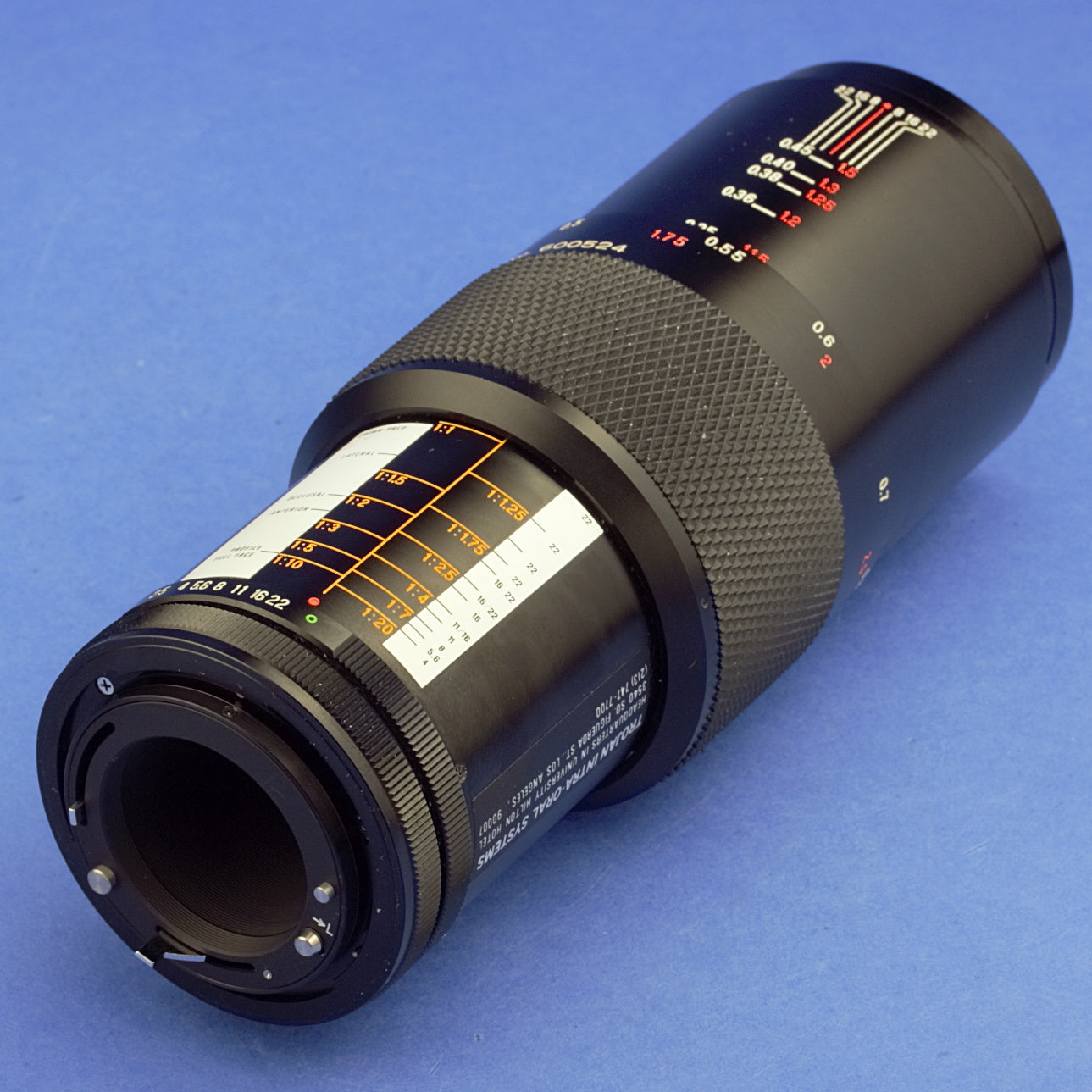 Canon FD Mount Elicar V-HQ 90mm 2.5 Macro Lens