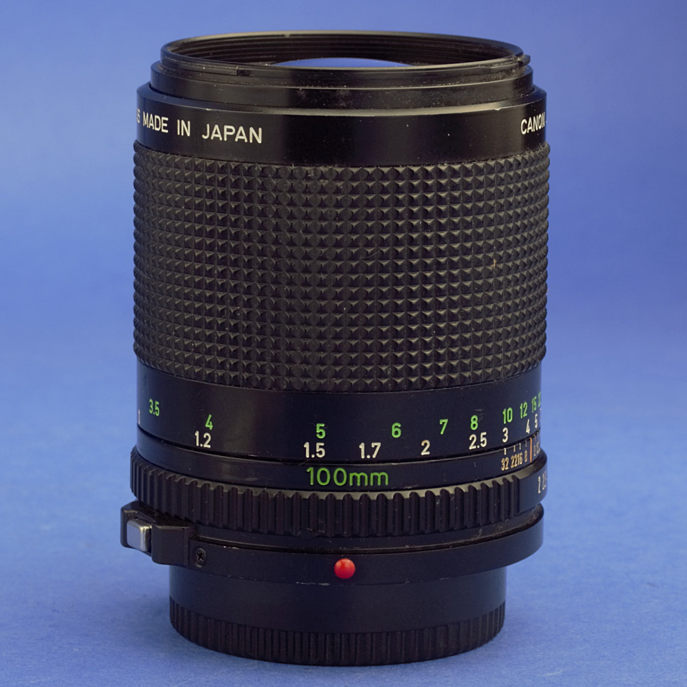 Canon FD 100mm F2 Lens