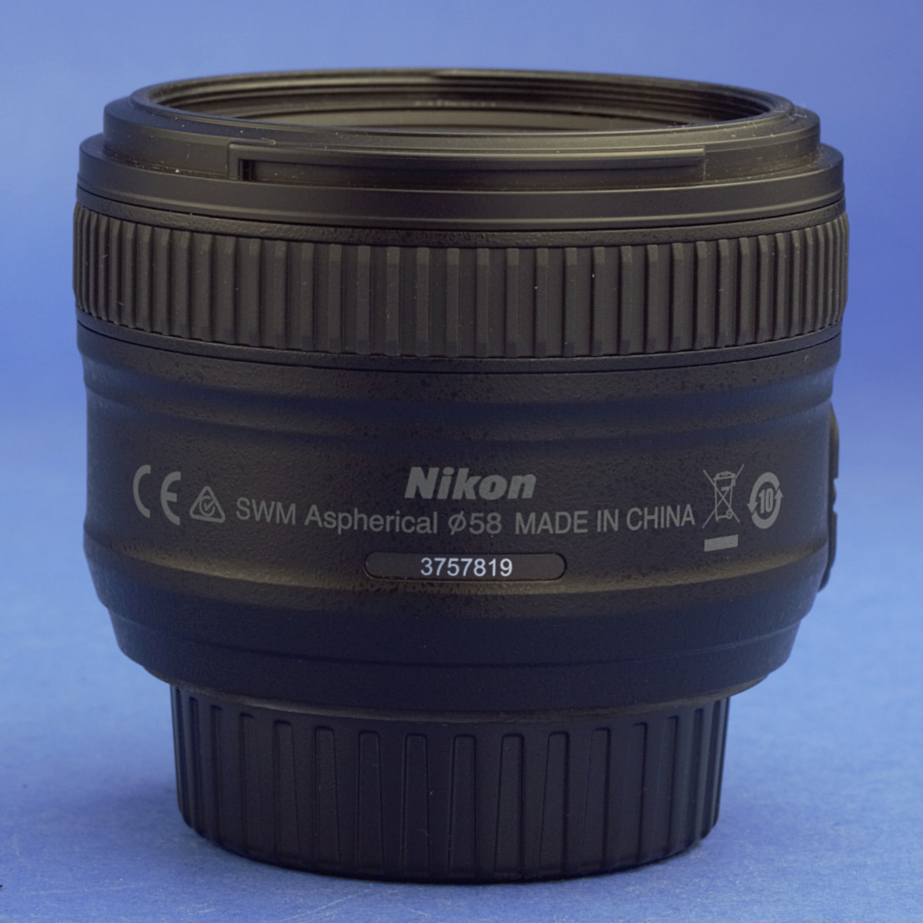Nikon AF-S Nikkor 50mm 1.8 G Lens Mint Condition