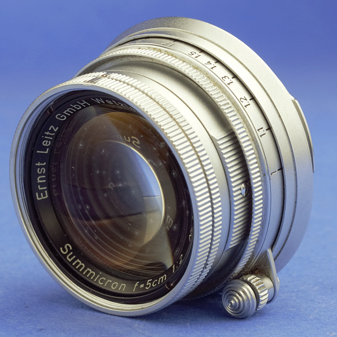 Leica Summicron 50mm F2 Collapsible Lens M Mount