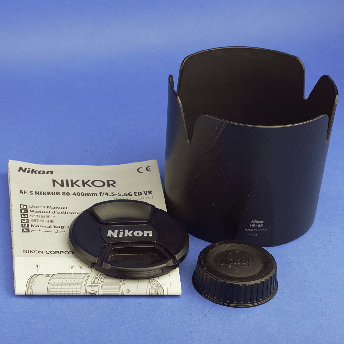 Nikon AF-S Nikkor 80-400mm 4.5-5.6 VR Lens Not Working