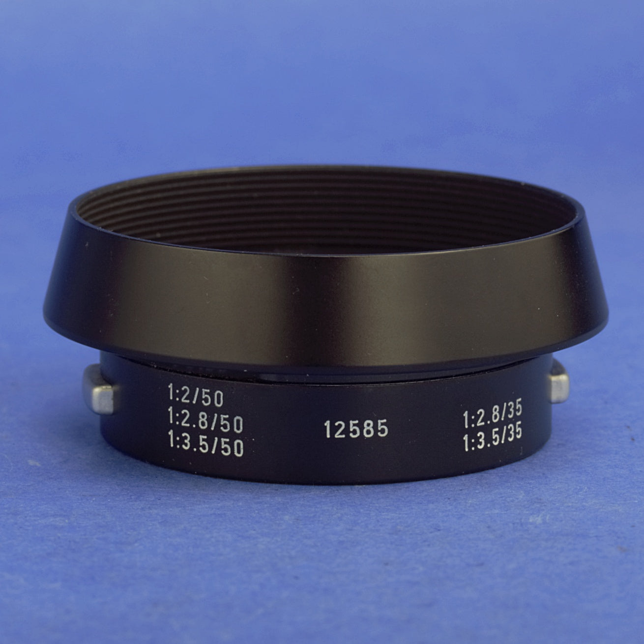 Leica Leitz 12585 Lens Hood with Cap Mint Condition