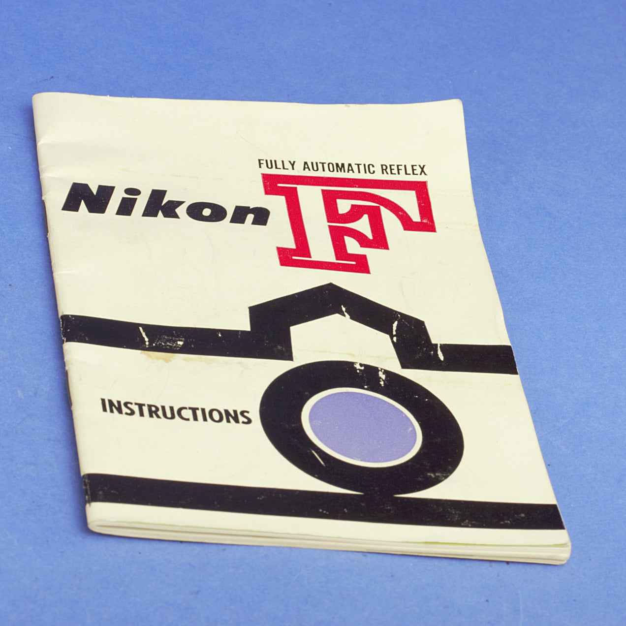 Early Nikon F Film Camera Body with Eye Level Finder Beautiful Condition