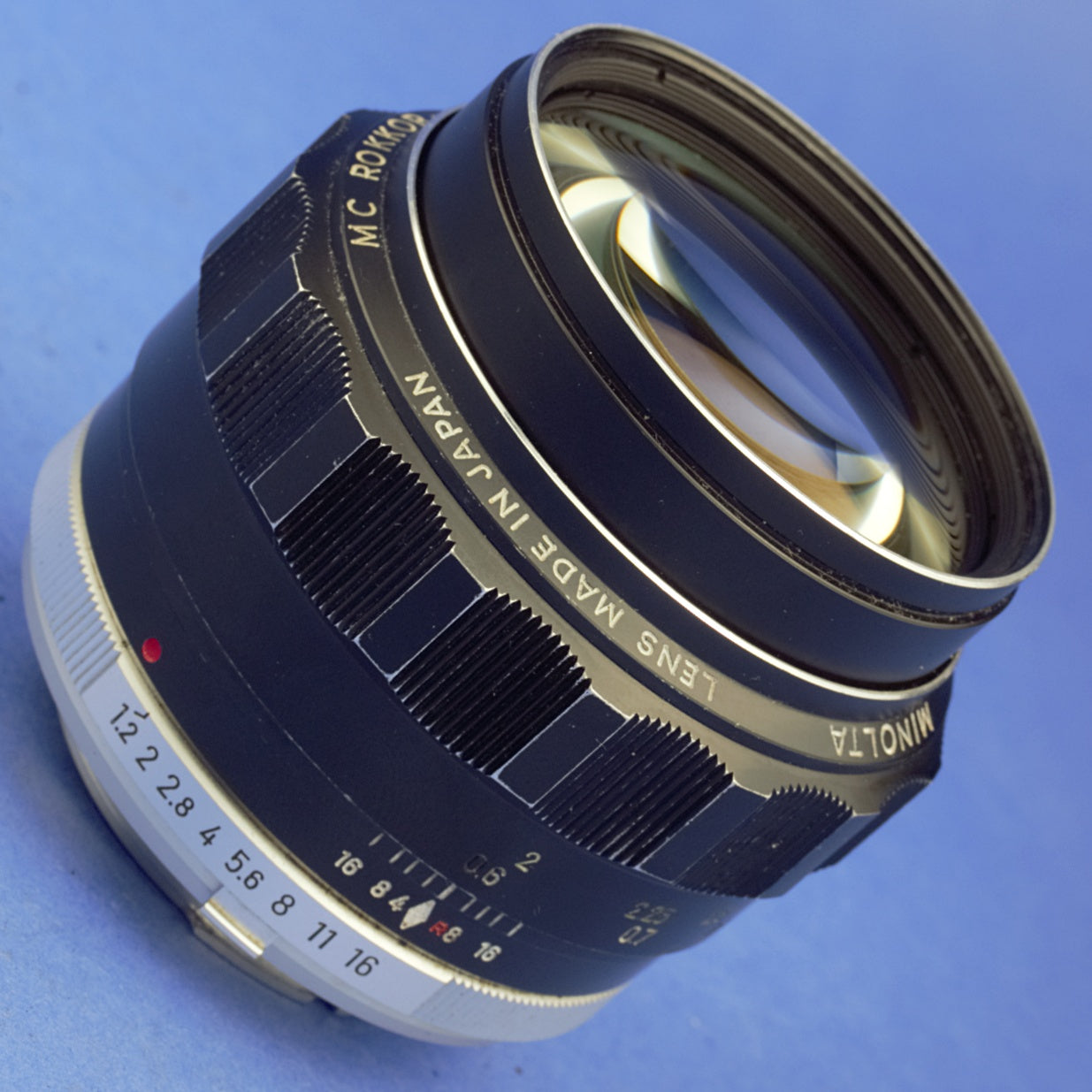 Minolta MC Rokkor-PG 58mm 1.2 Lens