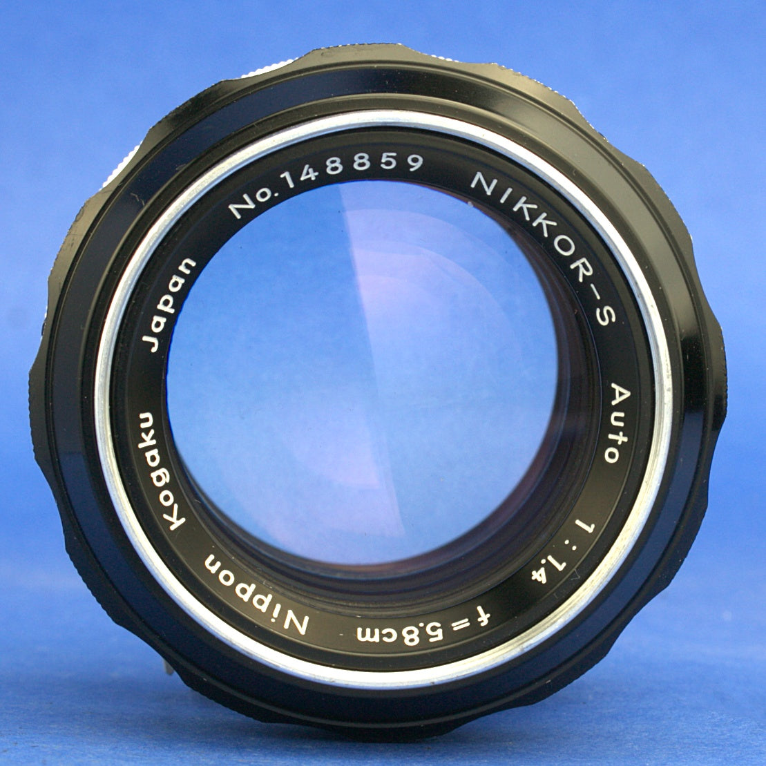 Nikon Nikkor-S 5.8cm 1.4 Lens